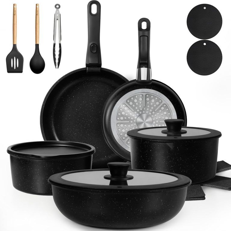 Cook Like a Pro: KIKCOIN 20-Piece Non-Stick Cookware Set Review