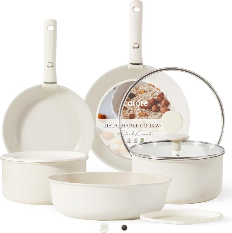 Elevate Your Cooking: CAROTE 11pcs Nonstick Cookware Set Review