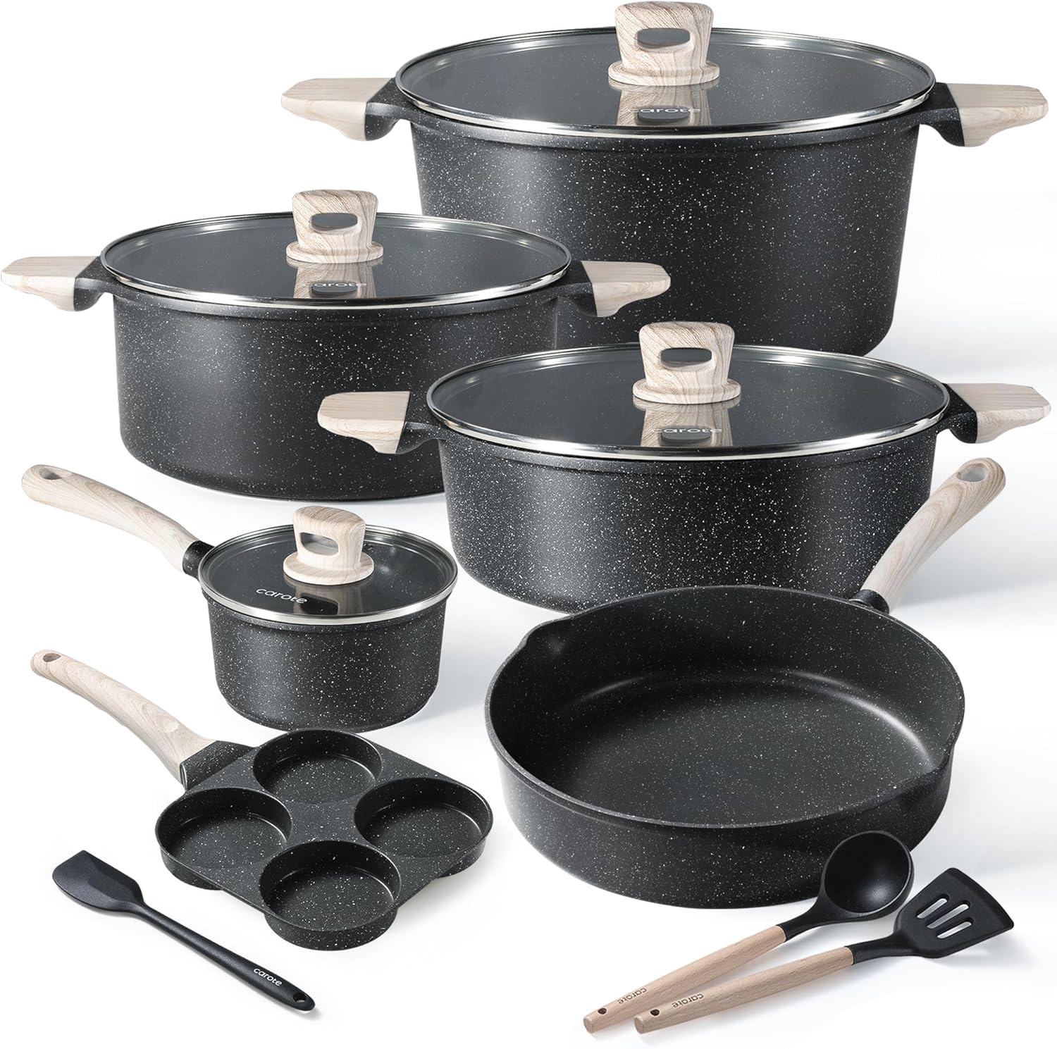 Elevate Your Cooking: CAROTE Nonstick Pots and Pans Set Review