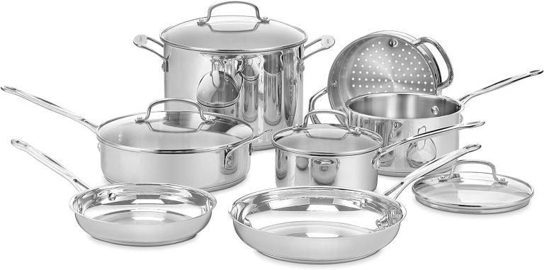 Elevate Your Cooking: Cuisinart 11-Piece Stainless Steel Cookware Set Review