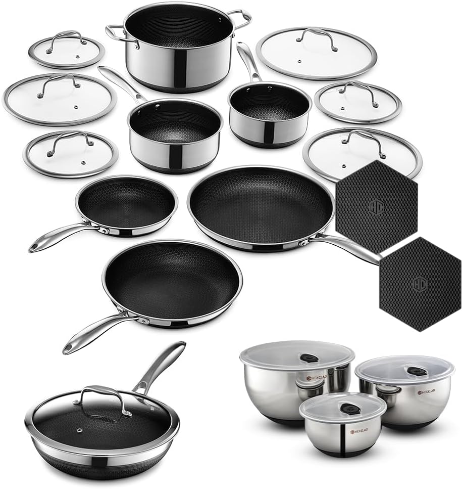Elevate Your Cooking: The Ultimate HexClad 19-Piece Cookware Set Review