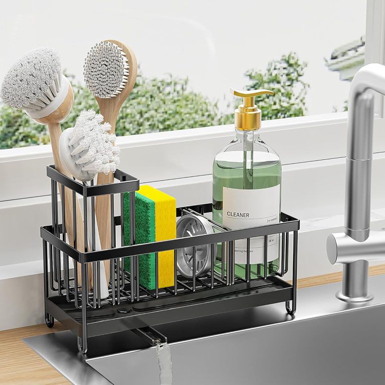 Elevate Your Kitchen: Review of the Cisily Black Sponge Holder and Sink Organizer
