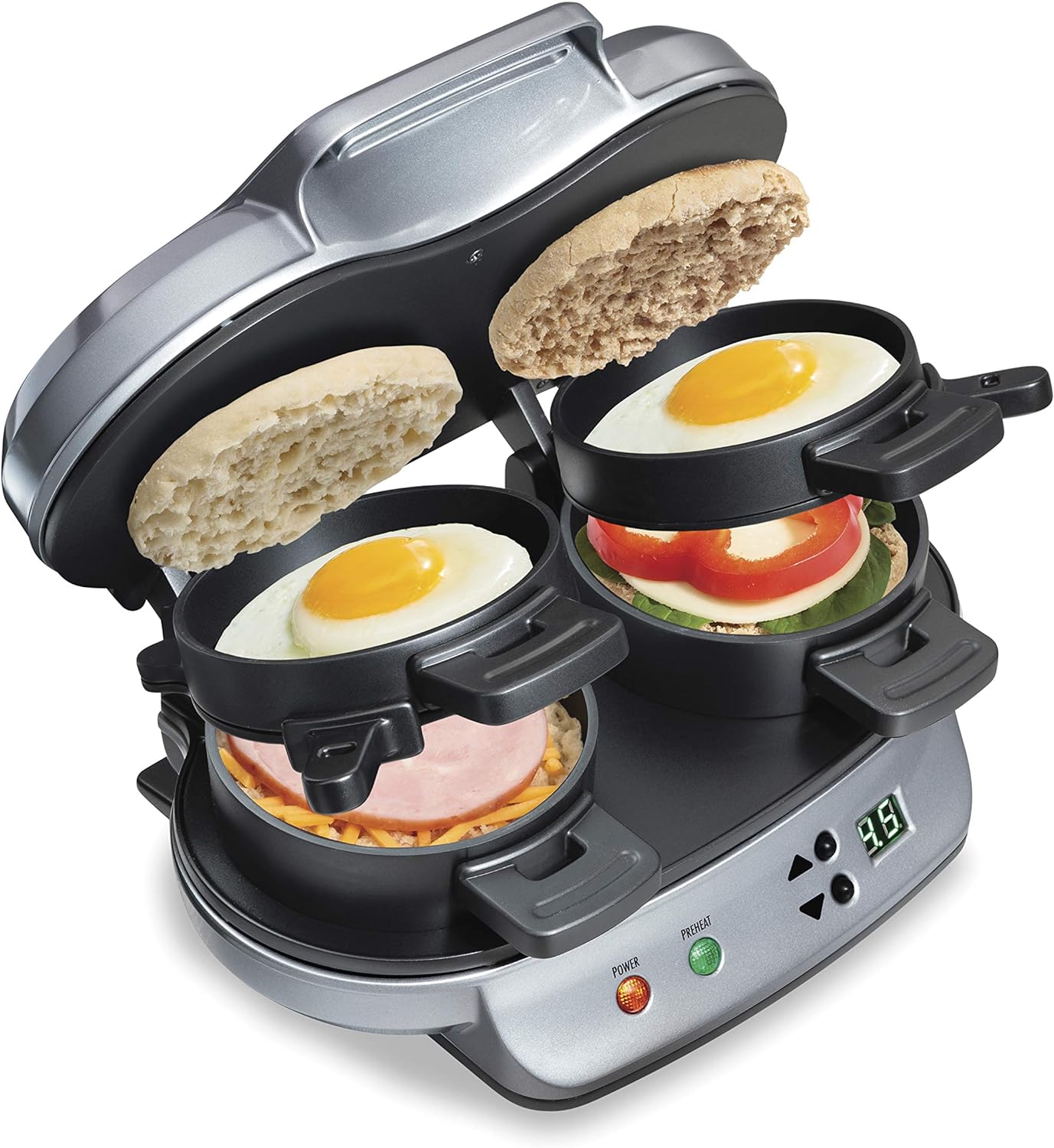 Kickstart Your Mornings: A Review of the Hamilton Beach Dual Breakfast Sandwich Maker