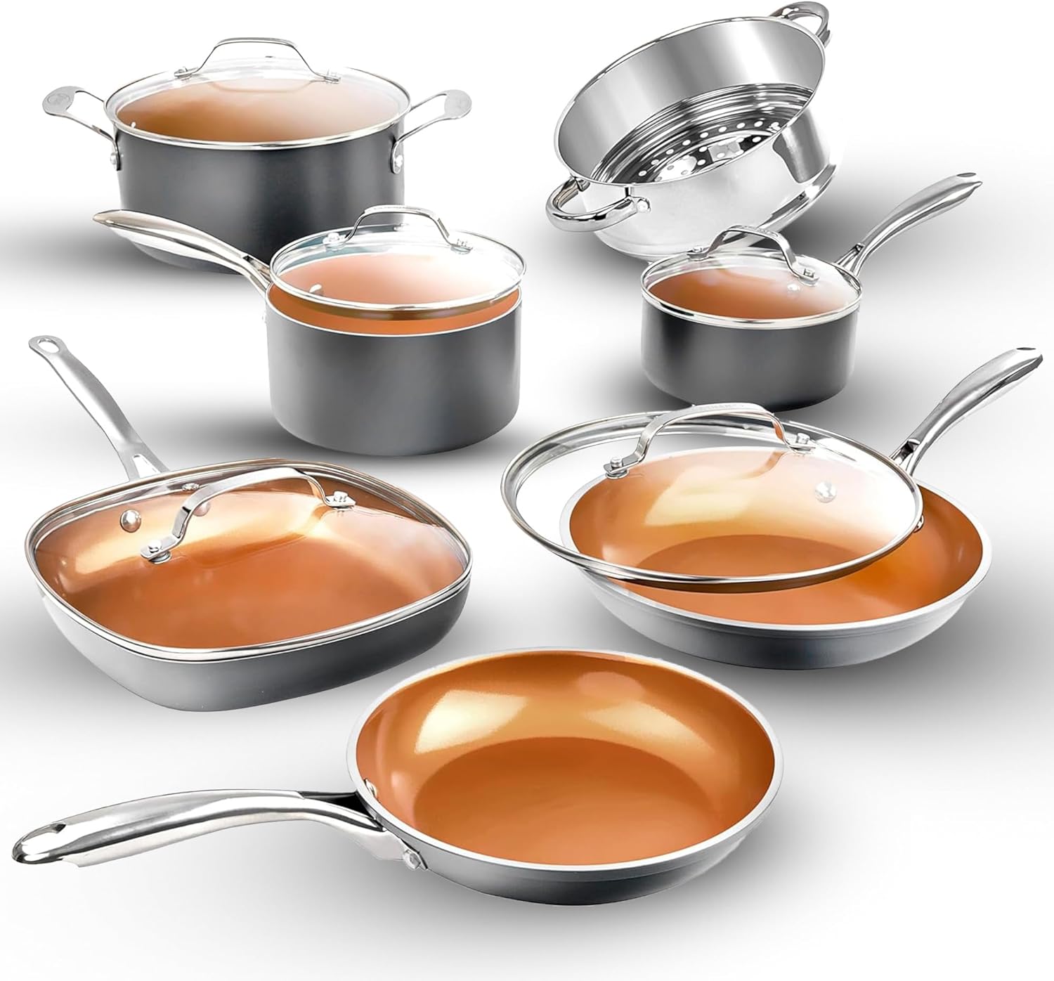 Transform Your Cooking: Gotham Steel 12 Pc Non-Stick Ceramic Cookware Set Review