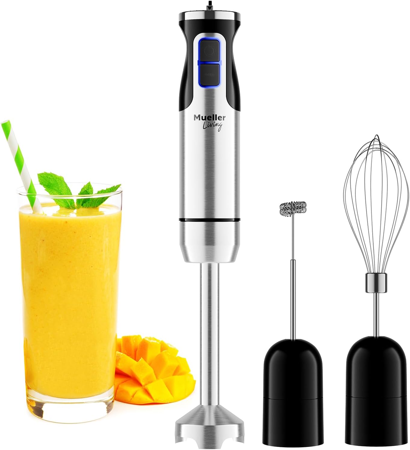Transform Your Cooking: Mueller Immersion Blender Review - The Ultimate 3-in-1 Kitchen Companion!