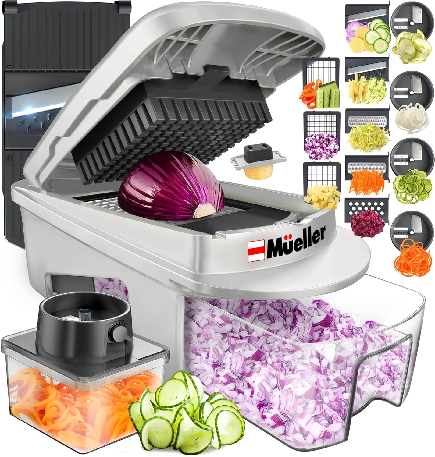 Transform Your Cooking: Mueller Pro-Series 12 Blade Mandoline Slicer Review