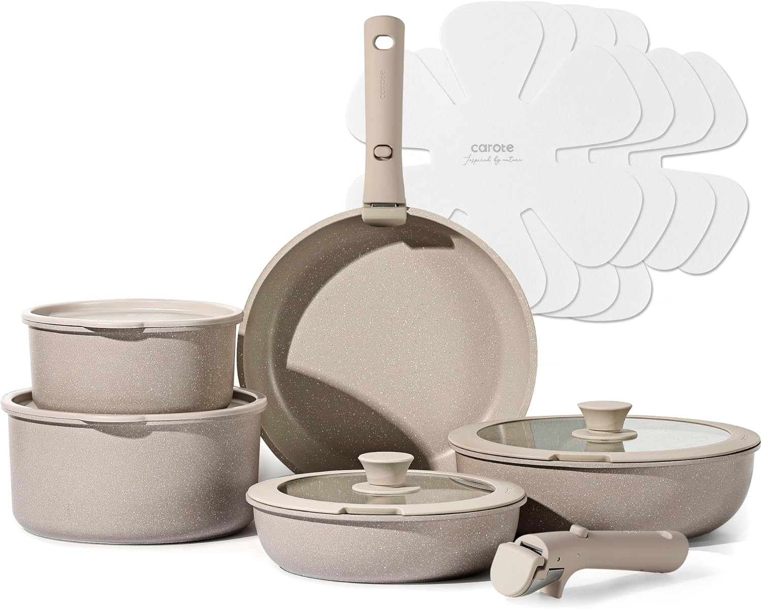 Transform Your Cooking: The Ultimate CAROTE 15-Piece Nonstick Cookware Set Review!