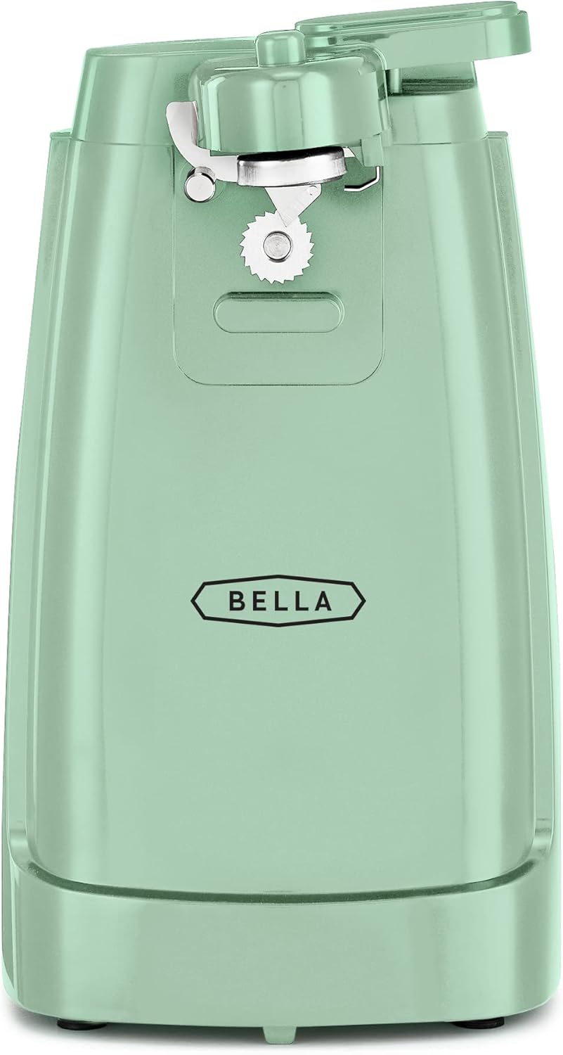 Unleash Kitchen Convenience: BELLA Electric Can Opener & Knife Sharpener Review