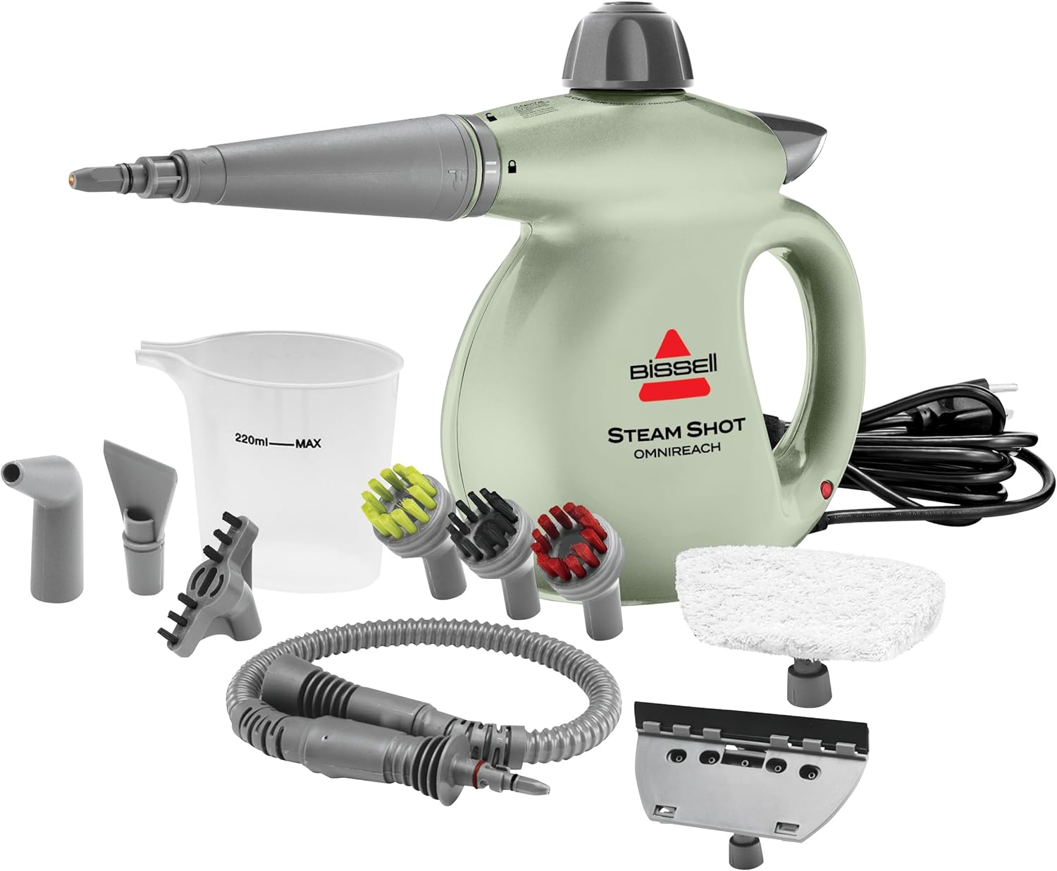 Unlock Sparkling Clean with BISSELL® Steam Shot™ OmniReach: Your Ultimate Handheld Cleaning Companion!