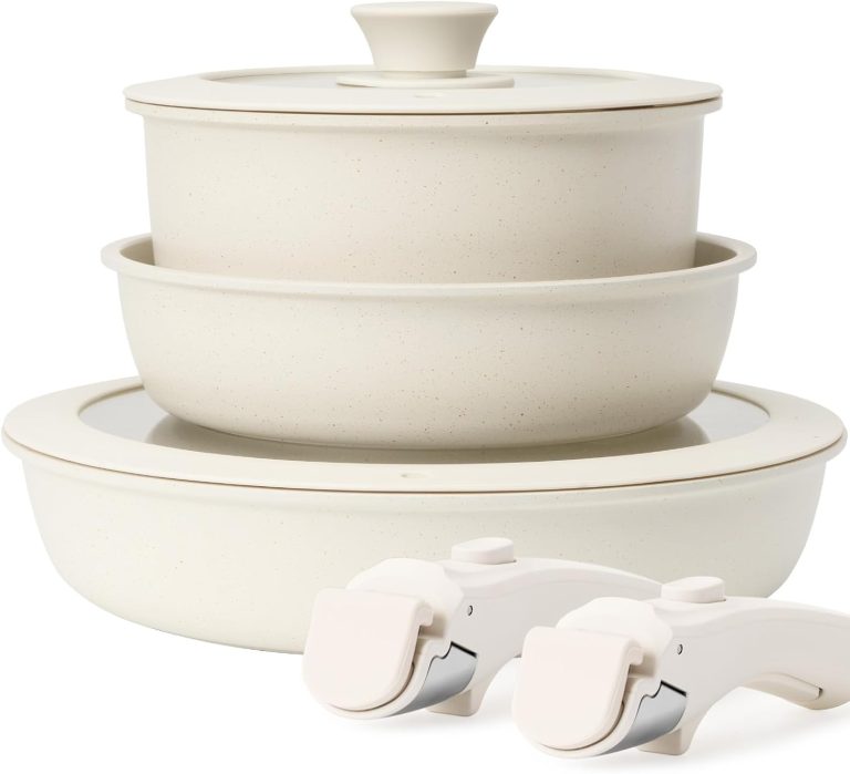 Cook Smart with KIKCOIN: The Ultimate Non-Stick Pots and Pans Set!