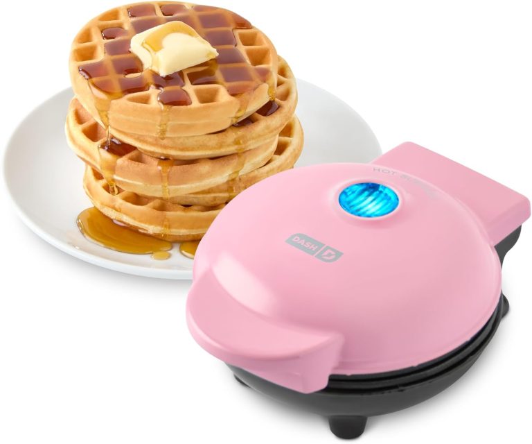 Deliciously Pink: A Review of the DASH Mini Maker for Perfect Waffles and Chaffles!