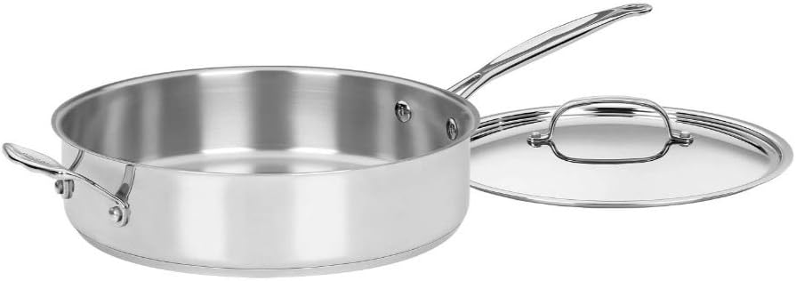 Discover the Cuisinart 5.5 Quart Sauté Pan: A Must-Have for Every Kitchen!