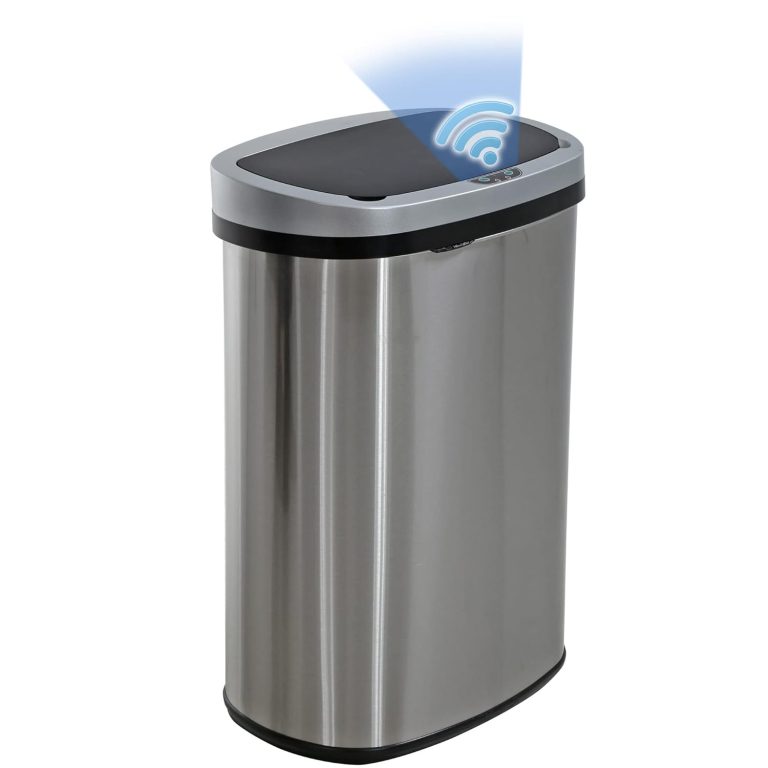 Effortless Clean: Review of the 13-Gallon Touch-Free Kitchen Trash Can