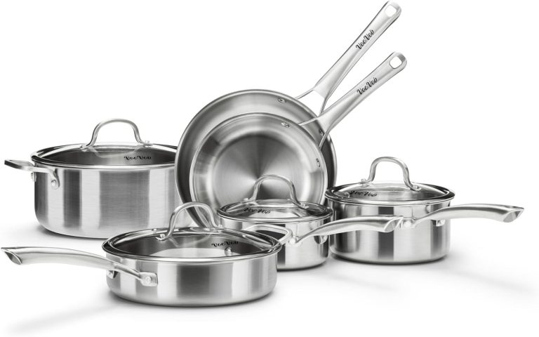 Elevate Your Cooking: The Ultimate 10-Piece Stainless Steel Cookware Set Review