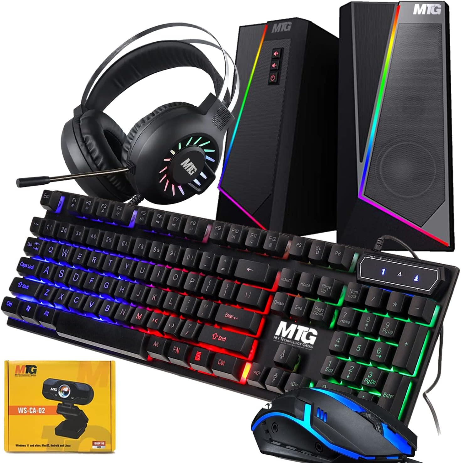 Elevate Your Gaming: The Ultimate MTG RGB Keyboard and Mouse Review