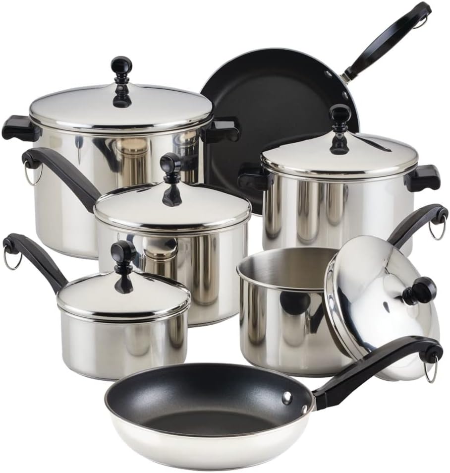 Unleash Your Inner Chef: A Review of the Farberware Classic 15-Piece Stainless Steel Cookware Set